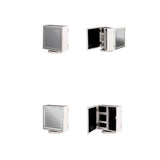 regalo italiano regalo italiano specchio portagioie con led in mdf 30 x 18 x 33 cm organizer gioielli con specchio ean 8021785733855