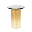 regalo italiano regalo italiano tavolino ferro e marmo nero d 41 cm h48 cm tavolino design moderno elegante arredo casa ean 8057586189584