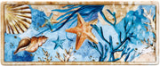 Bandeja Rectangular Melamina Ad Trend Alyssa 27 x 11 Cm Alt 2 Cm Azul 1 Pz