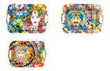 regalo italiano regalo italiano vassoio rettangolare melamina ass 355 x 255 cm multicolor 1 pz ean 8021785714281