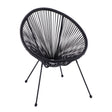 regalo italiano regalo italiano sedia da esterno 68 x 62 h 82 cm nero ean 8057586112889