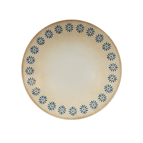 saturnia saturnia collezione table piatto portata konos d 28 cm h 38 cm porcellana napoli decorata ean 8003342036913
