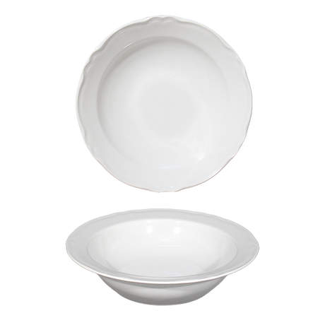 saturnia saturnia insalatiera d 26 cm h 63 cm porcellana praga bianco ean 8003342016946