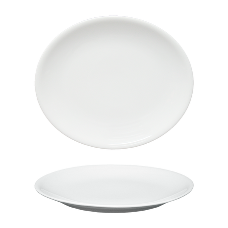 saturnia saturnia piatto ovale 28 x 24 cm h 25 cm porcellana siviglia bianco ean 8003342023036