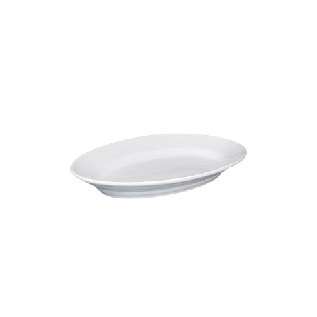 saturnia saturnia piatto ovale l 25 x 17 cm h 32 cm porcellana tivoli bianco ean 8003342080015