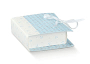 Scotton Caja Book Portaconfeti 70 x 60 x 25 Mm Bloom Azul 10 Uds
