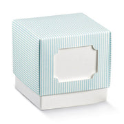 Scotton Caja Fleur Millerighe Azul 70 x 70 x 70 Mm 10 Uds