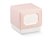 Scotton Caja Fleur Millerighe Rosa 70 x 70 x 70 Mm 10 Uds