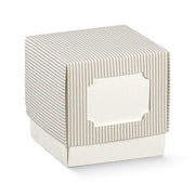 Scotton Caja Fleur Millerighe Tórtola 70 x 70 x 70 Mm 10 Uds