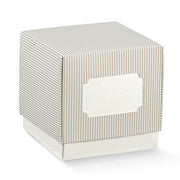Scotton Caja Fleur Millerighe Tortora 90 x 90 x 90 Mm 10 Uds