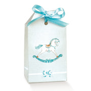 Scotton Caja Etiqueta 55 x 35 x 100 Mm Caballito Azul 10 Uds