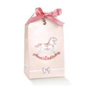 Scotton Caja Etiqueta 55 x 35 x 100 Mm Caballito Rosa 10 Uds