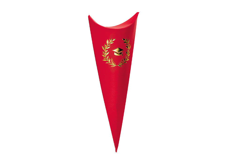 scotton scotton cono busta portaconfetti 190 mm alloro dorato 10 pz ean 8007402700356