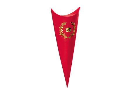 scotton scotton cono busta portaconfetti 190 mm alloro dorato 10 pz ean 8007402700356