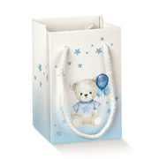 Scotton Shopper Papel Baby Osito 90 x 90 x 140 Mm Azul 10 Uds