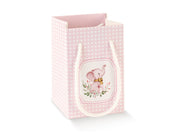 Caja Scotton Shop Box Elefantito Rosa Cartulina 9x9x14 cm 10 Uds