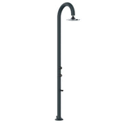 SINED Luna Alu Gris Sensor Ducha en Aluminio Doble Entrada de Agua Alcachofa Iswitch Led Gris