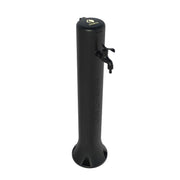 SINED Tritón Fuente de Jardín HDPE Negra 100 cm