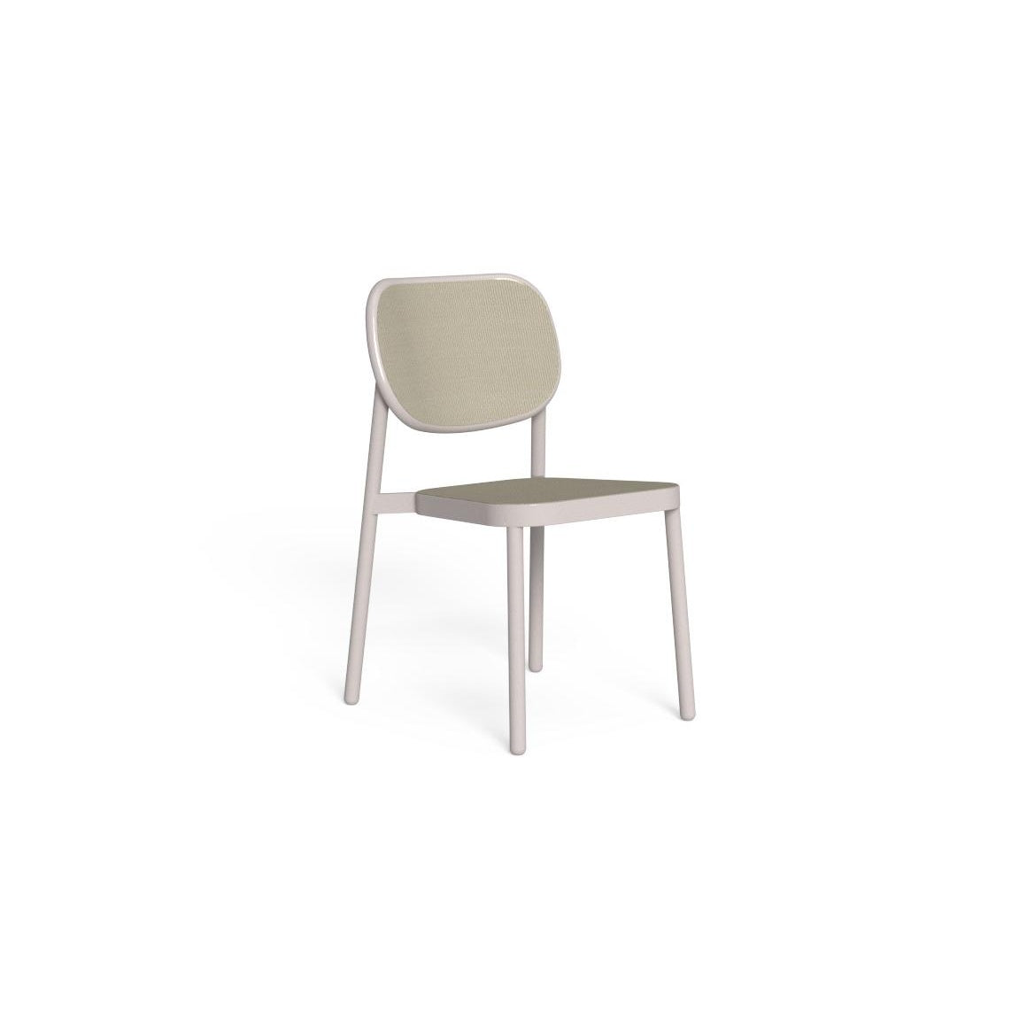 talenti talenti meg sedia pranzo bianco tortora