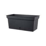  Fioriera lunga in resina UV per bordi piscina e terrazze. TeraPlast Aqua 98 Cenere Antracite, 98×47×H43 cm, –30°/+60°C, 100% riciclabile ean-8051560027596