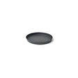 Sottovaso da esterno in plastica riciclata 100%, Ø29 cm, colore Ash grigio, Resistente da -30° a +60°C, compensa CO₂.   ean 8051560268319
