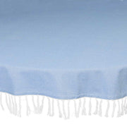 Tognana Mantel Chambray Textile Redondo Ø 170 cm Azul