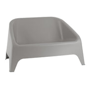 Toomax Sofá Matera 2 Plazas Gris Tortora – Sofá Exterior Resistente a los Rayos UV