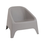 Toomax Sillón Matera Gris Tórtola – Sillón de Jardín Apilable Resistente a los Rayos UV