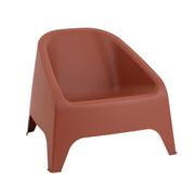 Toomax Poltrona Matera Terracota – Poltrona de Jardín Apilable Resistente a los Rayos UV