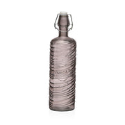 Versa Botella Vidrio D 8,2 Cm H 30,6 Cm 1.000 Ml Gris