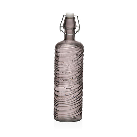 versa versa bottiglia vetro d 82 cm h 306 cm 1 000 ml grigia ean 8420327595942