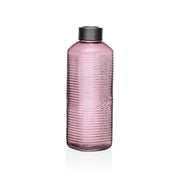Botella Versa Vidrio D 8,3 Cm H 23,5 Cm 1.000 Ml Rosa