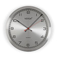 versa versa orologio da parete d 30 cm alluminio grigio ean 8420327494382