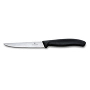 Victorinox Cuchillo de Bistec / Pizza Hoja 11 cm Swiss Classic Mango Negro 1 Uds
