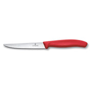 Victorinox Cuchillo de Filete / Pizza Hoja 12 cm Swiss Classic Mango Rojo 1 Pieza