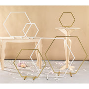 Vimin Box Estructura Hexagonal de Mesa D 100 Cm Blanco