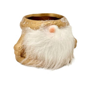 Vimin Box Maceta Enano Gnomos con Brazos y Barba D 7 Cm L 11 Cm L 10 Cm