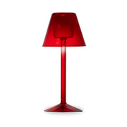 WD LifeStyle Portavelas Cristal Borosilicato H 22 Cm Rojo