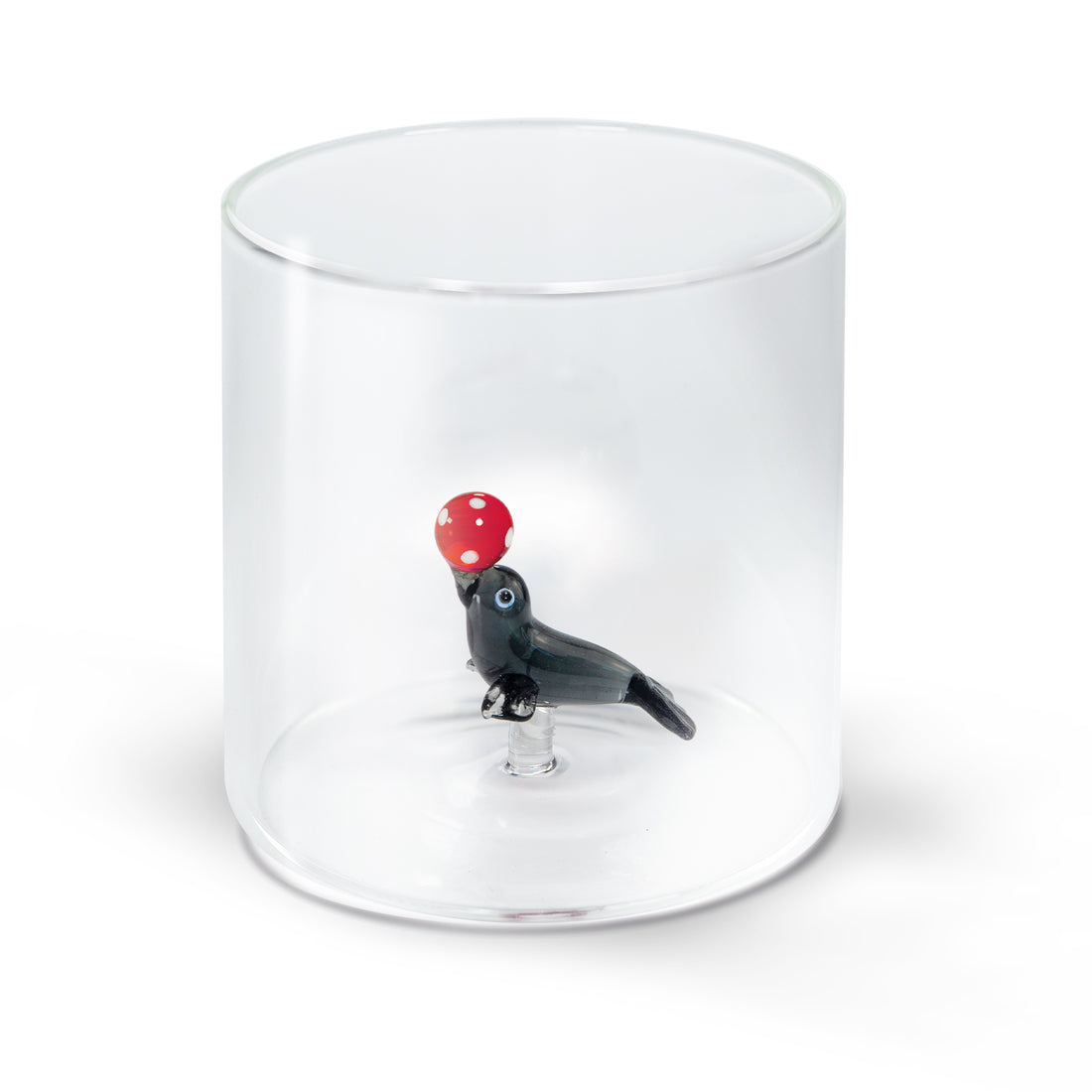 wd lifestyle wd lifestyle bicchiere vetro borosilicato cc 250 ml decoro foca ean 8055035684031
