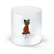 wd lifestyle wd lifestyle bicchiere vetro borosilicato cc 250 ml decoro gatto siamese ean 8053300577286