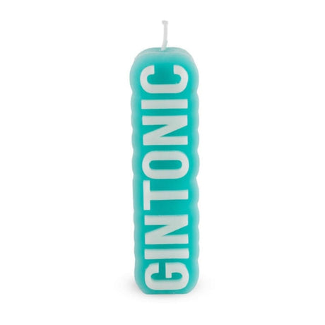 wd lifestyle wd lifestyle candela profumata decoro gin tonic 39 x 48 x 145 cm paraffina tabacco e vaniglia ean 8055035681870