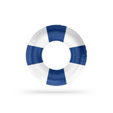 wd lifestyle wd lifestyle salvagente gonfiabile decorazione fasce bianche e blu