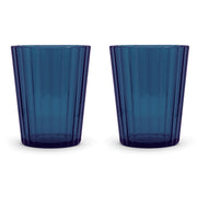WD LifeStyle Juego 2 Vasos en Acrílico 370 Ml Azul