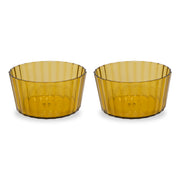 WD LifeStyle Set 2 Copas de Acrílico 490 Ml Ámbar