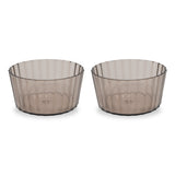 wd lifestyle wd lifestyle set 2 coppette in acrilico 490 ml marrone ean 8055035684406