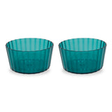wd lifestyle wd lifestyle set 2 coppette in acrilico 490 ml turchese ean 8055035684420