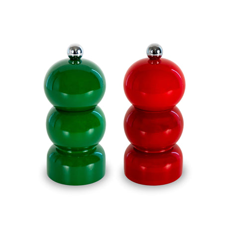 wd lifestyle wd lifestyle set macinapepe e macinasale con macina in ceramica colore rosso e verde ean 8053300577576