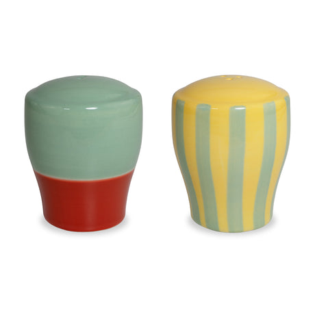 wd lifestyle wd lifestyle set sale e pepe in stoneware 65 x 65 x 8 cm verde giallo rosso ean 8055035684772