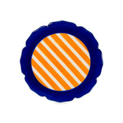 WD LifeStyle Salvamanteles en Stoneware D 18 Cm Azul
