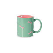Taza WD LifeStyle en Stoneware Decoración Hueso Rosa